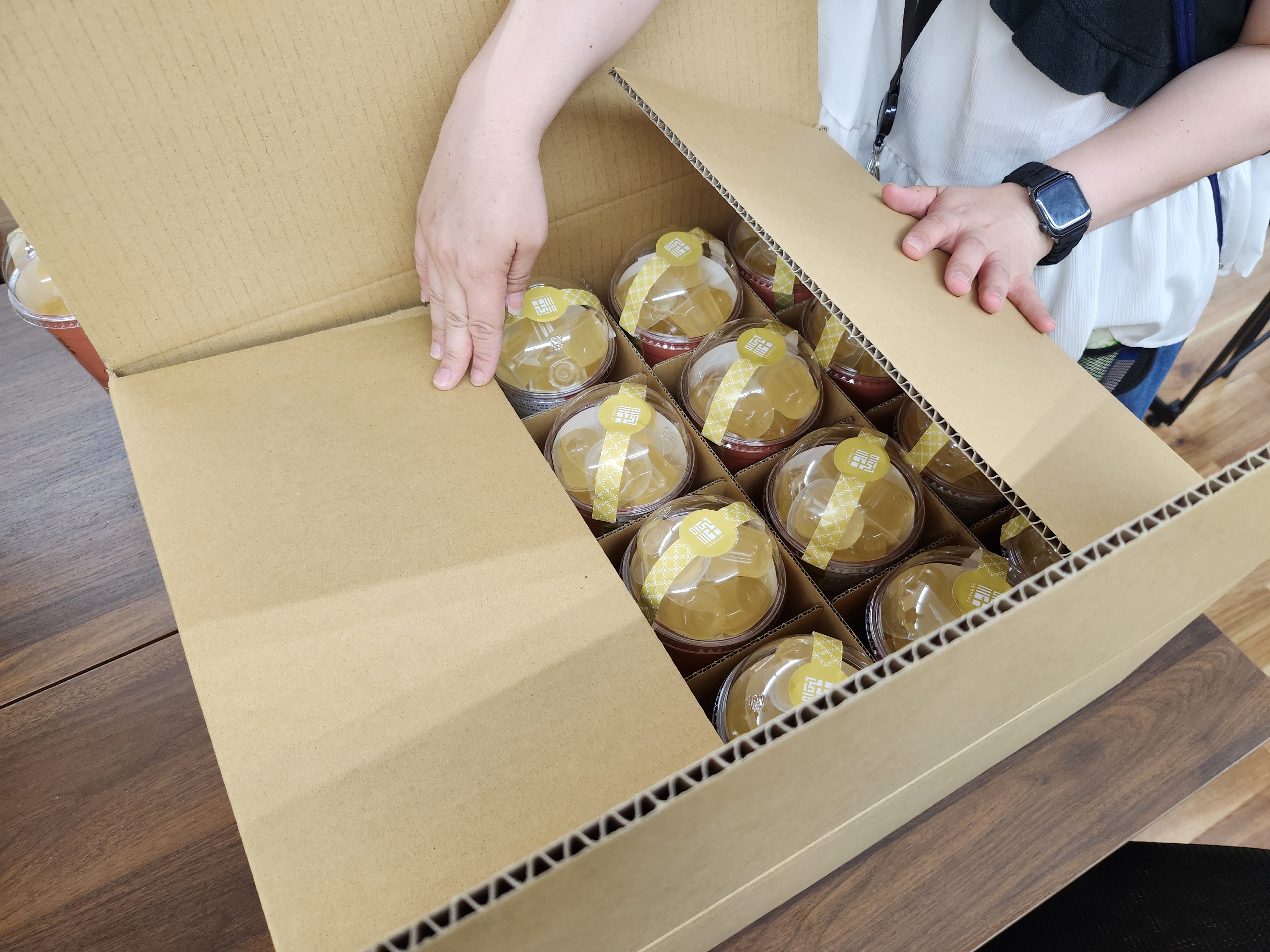 梱包作業